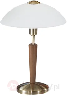 Eglo Lampa stołowa Salut oksydowana orzech (87256) - Lampy stojące - miniaturka - grafika 6