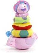 Klocki - Little Tikes Piramida z kółek zoo Lew 601408A - miniaturka - grafika 1