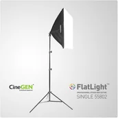 Inne akcesoria studyjne - CineGEN Lampa światła stałego SOFTBOX 50x50cm 85W 230cm SINGLE-55882 - miniaturka - grafika 1