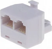 Akcesoria do monitoringu - Abcvision ROZGAŁĘŹNIK RJ45-W/2RJ45-G - miniaturka - grafika 1