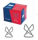 Spinacze i klipsy do papieru - Ossa Spinacze krzyżowe 41mm 50szt. - OM1175 NB-1889 - miniaturka - grafika 1