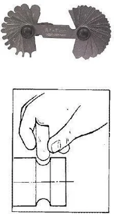 LIMIT WZORZEC WIELKOŚCI PROMIENI 1-7mm 25841008 - Sprzęt geodezyjny - miniaturka - grafika 2