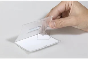 Durable Identyfikator z magnesem Click Fold 40 x 75mm 10 sztuk 8212 - Artykuły biurowe - miniaturka - grafika 3
