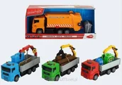 Samochody i pojazdy dla dzieci - Dickie Toys Pojazdy Heavy City Truck 22 cm, 4 rodzaje - miniaturka - grafika 1