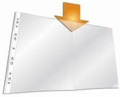 Koszulki na dokumenty - DURABLE Koszulka na dokumenty PP, A3, otwarta od góry - miniaturka - grafika 1