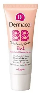Dermacol BB Magic Beauty Cream 8in1 - Krem BB 8w1 - NUDE DERMCK8W-BB8W-01 - Podkłady do twarzy - miniaturka - grafika 3