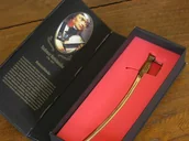 Repliki - broń - POLSKA NOŻYK DO LISTÓW MINIATURKA - SZABLA KOŚCIUSZKÓWKA W PUDEŁKU - miniaturka - grafika 1