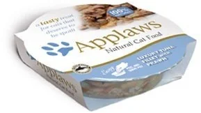 Applaws miseczka dla kota Filet z Tuńczyka z Krewetkami 60g / 5060122496001 - Mokra karma dla kotów - miniaturka - grafika 2