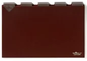 Artykuły biurowe - DURABLE Przekładki A4 poziom 5/5 do kartoteki z twardego PCW 0,3mm z wsuwanymi i - miniaturka - grafika 1