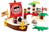 Klocki - Ecoiffier ECOIFFIER Abrick Klocki Statek piracki - miniaturka - grafika 1