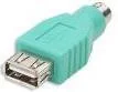 Adaptery i przejściówki - Manhattan Adapter PS/2 na USB (333962) - miniaturka - grafika 1