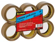 Akcesoria do pakowania - 3M Taśma pakowa Scotch 50mm x 66m szara - miniaturka - grafika 1