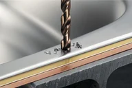 Wiertła - WOLFCRAFT Wiertła kręte do metalu 7445010 Średnica wiercenia: 3 mm Średnica Wier - miniaturka - grafika 1