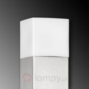 LCD LCD Słupek oświetleniowy ze stali Linus mleczne szkło - Lampy ogrodowe - miniaturka - grafika 4