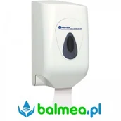 Dozowniki papieru i mydła dla firm - Merida Podajnik na ręczniki papierowe w rolach TOP MINI - okienko szare CTS201 - miniaturka - grafika 1