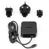 Ładowarki do telefonów - Targus Universal USB-C Mains Charger Black (APA95EU) - miniaturka - grafika 1