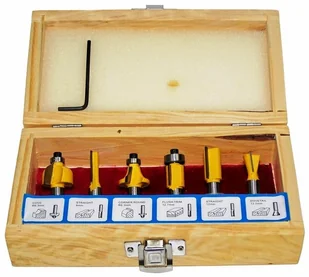 CONDOR Zestaw frezów 6 szt. - Frezy - miniaturka - grafika 2