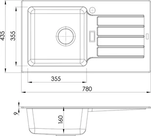 Alveus Niagara 30 1123051 - Zlewozmywaki - miniaturka - grafika 2