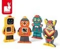 Klocki - Janod KLOCKI magnetyczne 3D Roboty - miniaturka - grafika 1