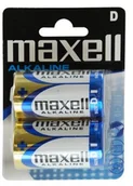 Baterie i akcesoria - Maxell 2 x bateria alkaliczna Alkaline LR20/D - miniaturka - grafika 1