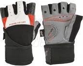 Rękawice do ćwiczeń - Allright Rękawiczki kulturystyczne Power FIRPW - miniaturka - grafika 1