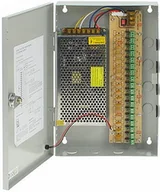 Akcesoria do monitoringu - Abcvision Zasilacz 12V/10A/PA18 STABILIZOWANY METAL - miniaturka - grafika 1