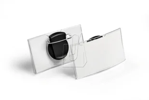 Durable Identyfikator z kombi-klipem wypukły 40 x 75mm 25 sztuk 8128 - Artykuły biurowe - miniaturka - grafika 2