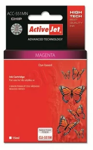 ACTIVEJET ACC-551MN - Tusze zamienniki - miniaturka - grafika 2