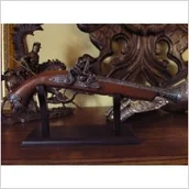 Repliki - broń - Denix DAWNY WŁOSKI PISTOLET SKAŁKOWY Z XVIIIw. - miniaturka - grafika 1