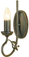 Lampy ścienne - Elstead Lighting Kinkiet OLIVIA OV1 BLK/GLD 1 OV1 BLK/Złoto - miniaturka - grafika 1