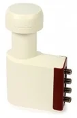 Konwertery satelitarne - Inverto Konwerter satelitarny QUAD Red Ext. QUAD RED (VGVP34790B02) - miniaturka - grafika 1