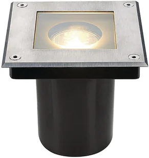 SLV Oświetlenie dolne Dasar Square GU10 229374x35 W GU10 IP67 OxW) 7 cmx12 cm - Lampy ogrodowe - miniaturka - grafika 3