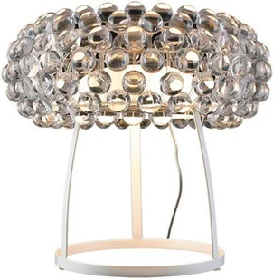 Azzardo nowoczesna Lampka biurkowa ACRYLIO MA 026M kulki Biały przezroczysty - Lampy stojące - miniaturka - grafika 3