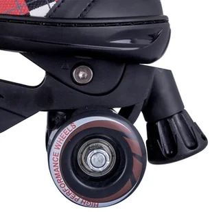 Worker WROTKI-ROLKI 2W1 czarno-czerwony - Rolki - miniaturka - grafika 14