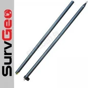 Akcesoria do urządzeń pomiarowych - Survgeo Tyczka pod antene GPS 2m z włokna weglowego z otworem - miniaturka - grafika 1