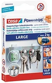 Taśmy klejące - tesa Powerstrips plastry duże do mocowania przedmiotów o ciężarze maks. 2 kg, 10 plastrów 58000-00102-00 - miniaturka - grafika 1