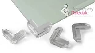 Reer Ochraniacze na rogi szklanego stołu - Ochraniacze do łóżeczka - miniaturka - grafika 3