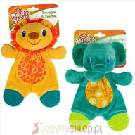 Gryzaki dla dzieci - Bright Starts Pluszowe Gryzaczki 8916 - miniaturka - grafika 1