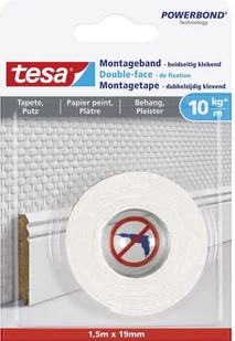Tesa Taśma montażowa do tapet 1 5 m x 19 mm 77742-00002-00 - Inne mocowania - miniaturka - grafika 2