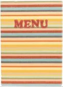 Wyposażenie lokali gastronomicznych - Securit Karta Menu Design Lato | A4 MC-DRA4-SUMMER - miniaturka - grafika 1