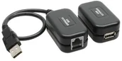 Kable USB - InLine 33600A Cat 5e Netzwerk Verlängerungskabel (60m, RJ45, USB) - miniaturka - grafika 1