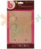 Pozostałe akcesoria dla plastyków - Papermania Tekturowa baza albumu 17x12 cm DOORPLATE 6 kartek PMA-110106 - miniaturka - grafika 1