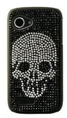 Etui i futerały do telefonów - Wiko Coque Cink Slim Tte de Mort Strass - miniaturka - grafika 1