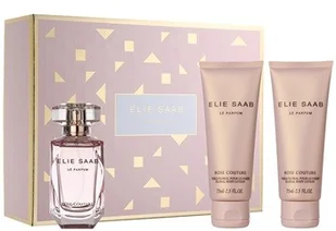 Elie Saab Le Parfum Rose Couture zestaw Edt 50ml + 2x75ml Balsam dla kobiet - Zestawy perfum damskich - miniaturka - grafika 2