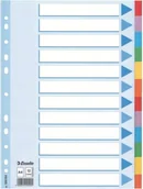 Przekładki do segregatorów - Esselte Przekładka A4 kolorowe 12 kartek - N0357 NB-5527 - miniaturka - grafika 1