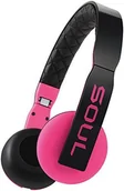 Słuchawki - SOUL Loop on Ear Słuchawki (lekki, wtyczka jack 3,5 MM, mikrofon) jeden rozmiar różowy SL22BP - miniaturka - grafika 1