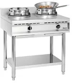 Szafy i witryny grzewcze - Bartscher Kuchenka gazowa wok, 2 palniki GWH2 1052103 - miniaturka - grafika 1