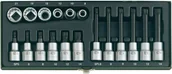 Klucze i nasadki - Proxxon Industrial zestaw nasadek (1/2) XZN 18szt. (23296) - miniaturka - grafika 1