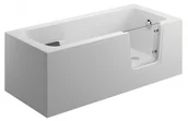 Wanny - Polimat Avo 170x75 biała dla osób starszych 00877 - miniaturka - grafika 1
