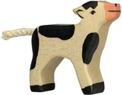 Figurki dla dzieci - Holztiger Drewniany Cielak 80006 - miniaturka - grafika 1